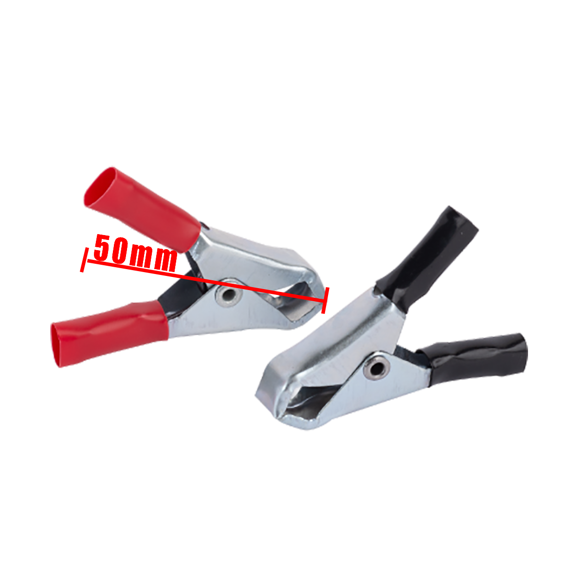 Kit 2 Pinzas Batería Puente Borne Chico 30 Amp Moto Auto 7028