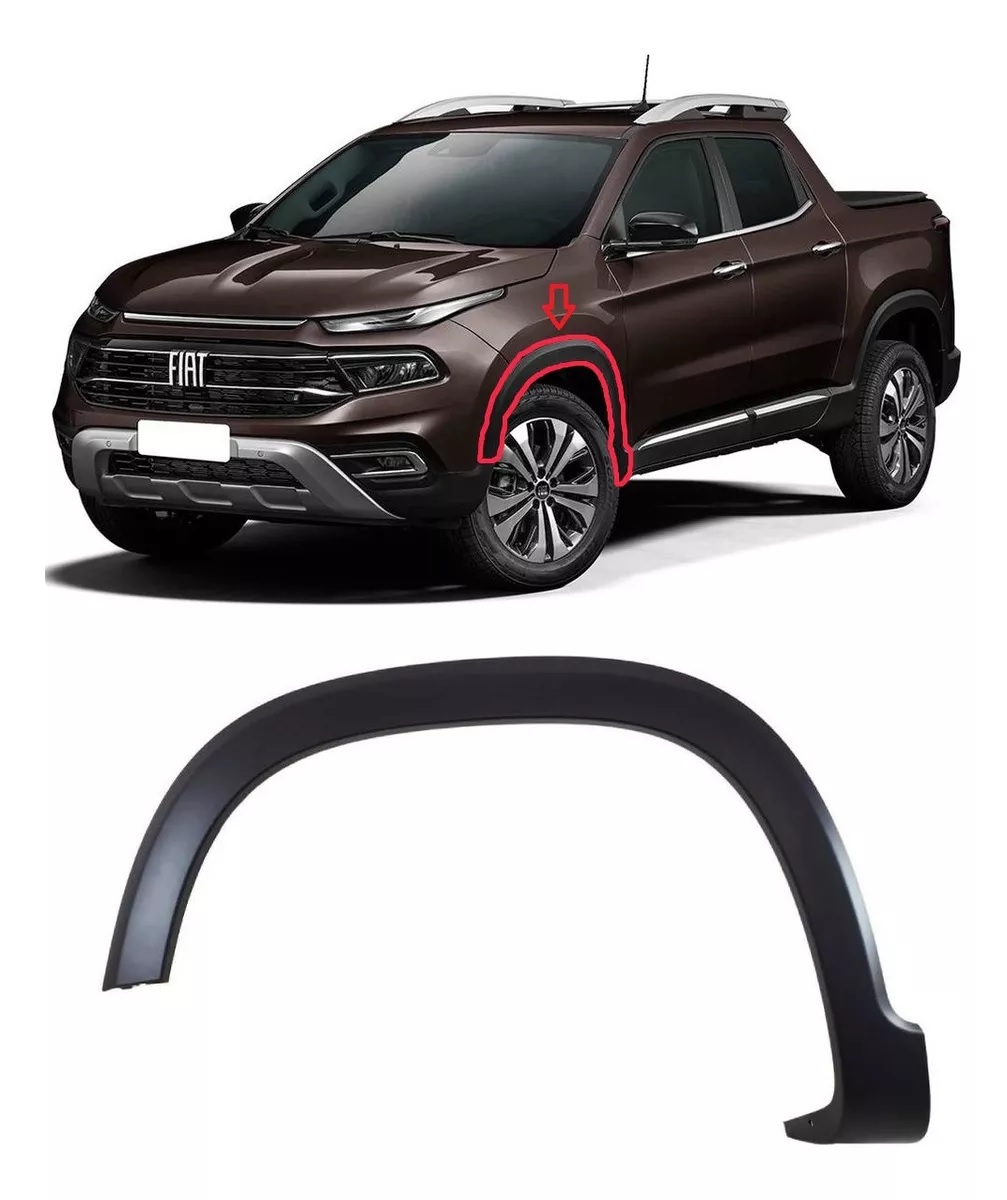 MOLDURA DE GUARDABARRO DELANTERO IZQUIERDO FIAT TORO 2019 [ORIGINAL FIAT]
