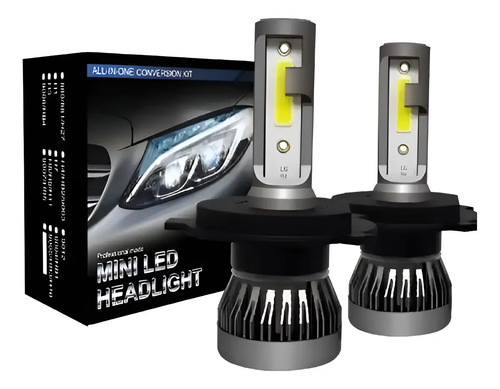 Kit Semiopticas Chevrolet Classic Led H4 Corta Larga