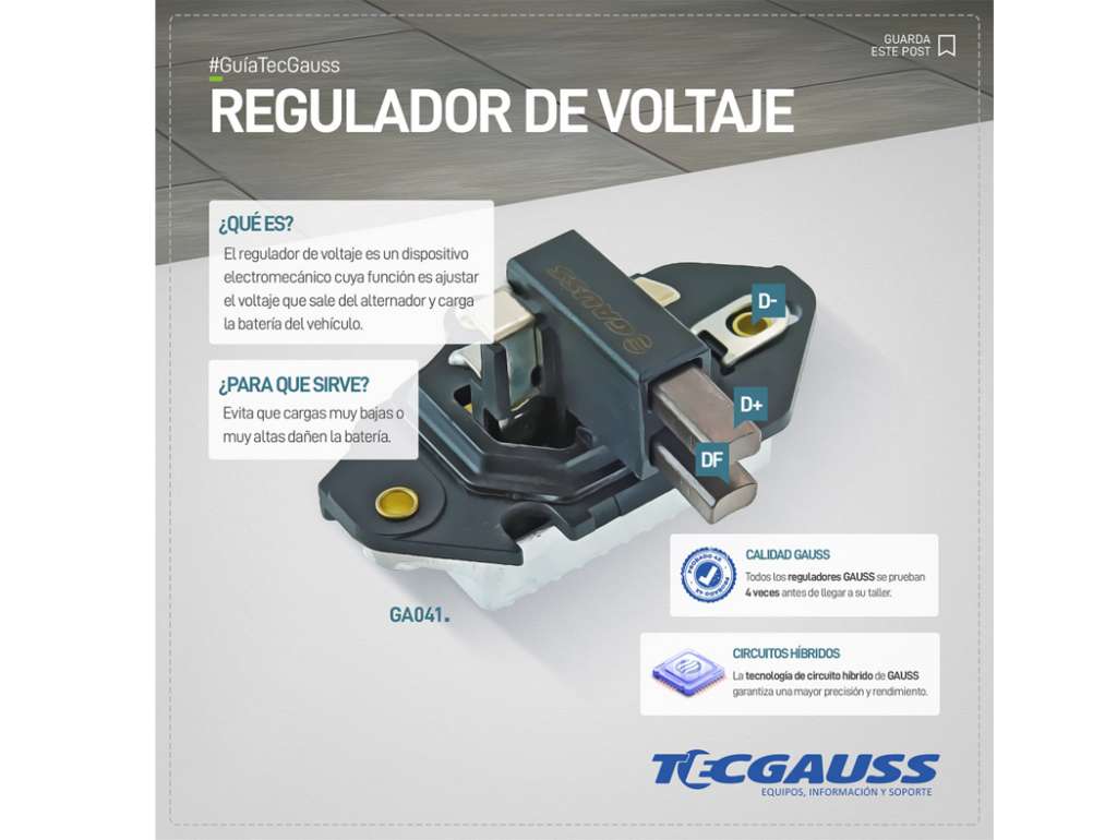 Regulador de alternador
