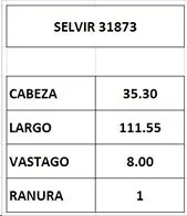 VALVULA ADM RENAULT 1.9D (F8Q) EVERPHONE