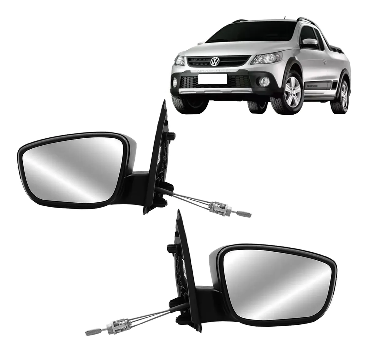 Espejo retrovisor exterior manual
