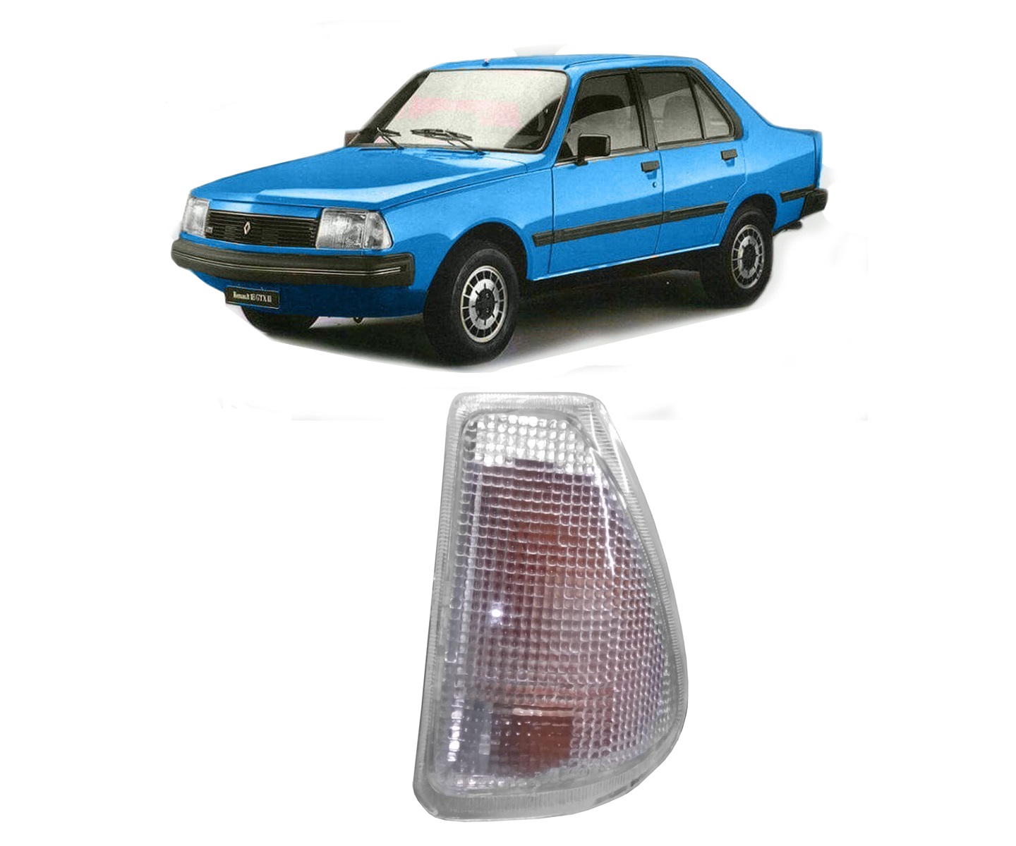 Señalero Izquierdo Renault 18 Cristal