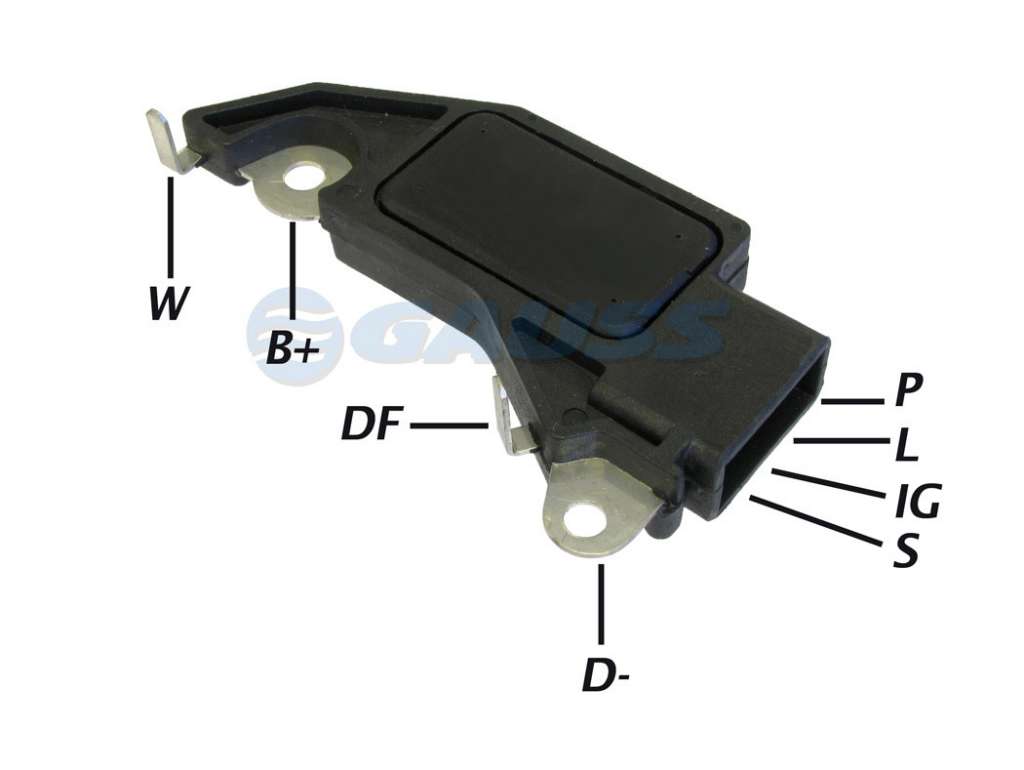 REGULADOR ALTERNADOR DELCO 12V.