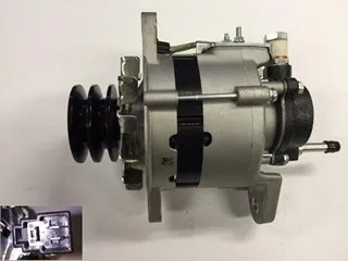 ALTERNADOR TOYOTA HILUX 2L-3L 12V-55A C/BOMBA VAC