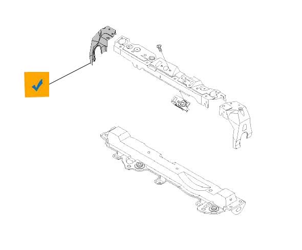 PANEL SOPORTE FAROL LD