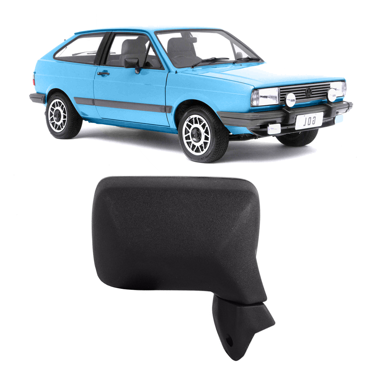 Espejo Derecho VW Gol 1984  1986