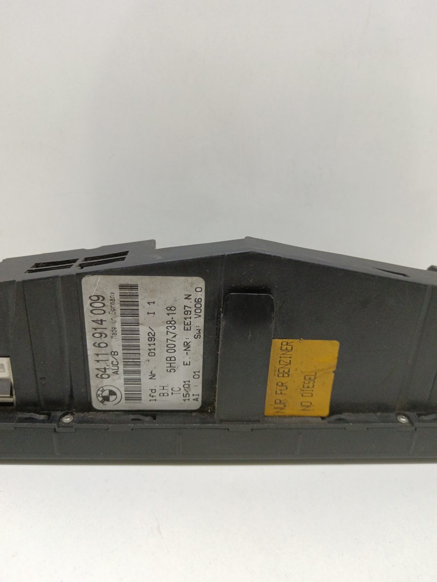 Comandos de Calefacción BMW Serie 3 Berlina (E46) 1998-2006 2.0 16V Diesel CAT 64116914009