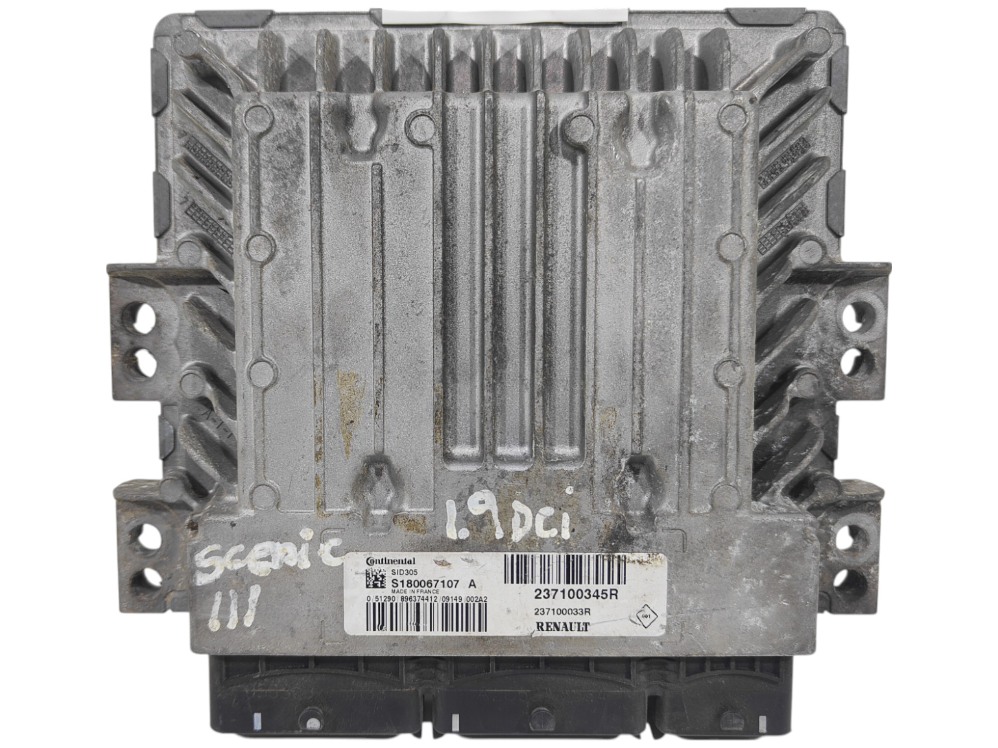 ECU de motor Renault MEGANE III SCENIC 1.5 DCI 106HP , Ref: 8350-K3C10
