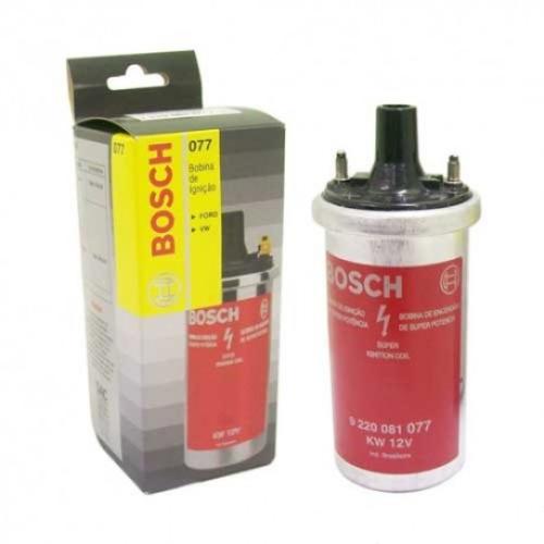 BOBINA ENC. 12V TIPO BOTELLA BOSCH ROJA ENC. ELEC. C/PINCHO)