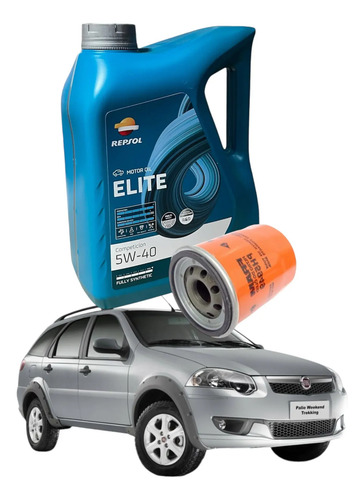Aceite + Filtro Fiat Palio / Weekend