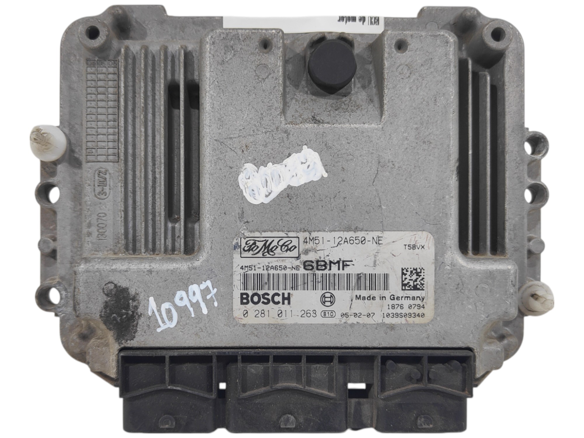 ECU de motor Ford FOCUS C-MAX 1.6 TDCI 2005, Ref: 10997-K3B12