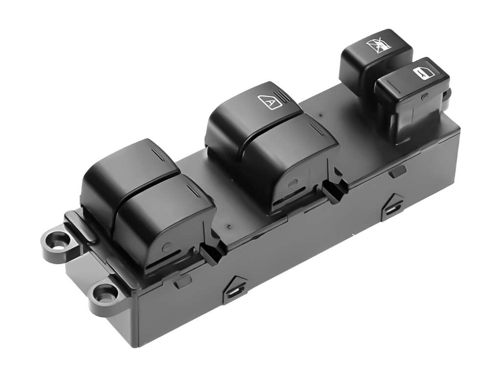 Llave levanta cristal eléctrico delantero izquierdo 6 teclas
