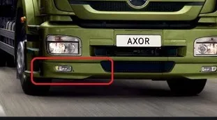 Spoiler delantero izquierdo para paragolpes