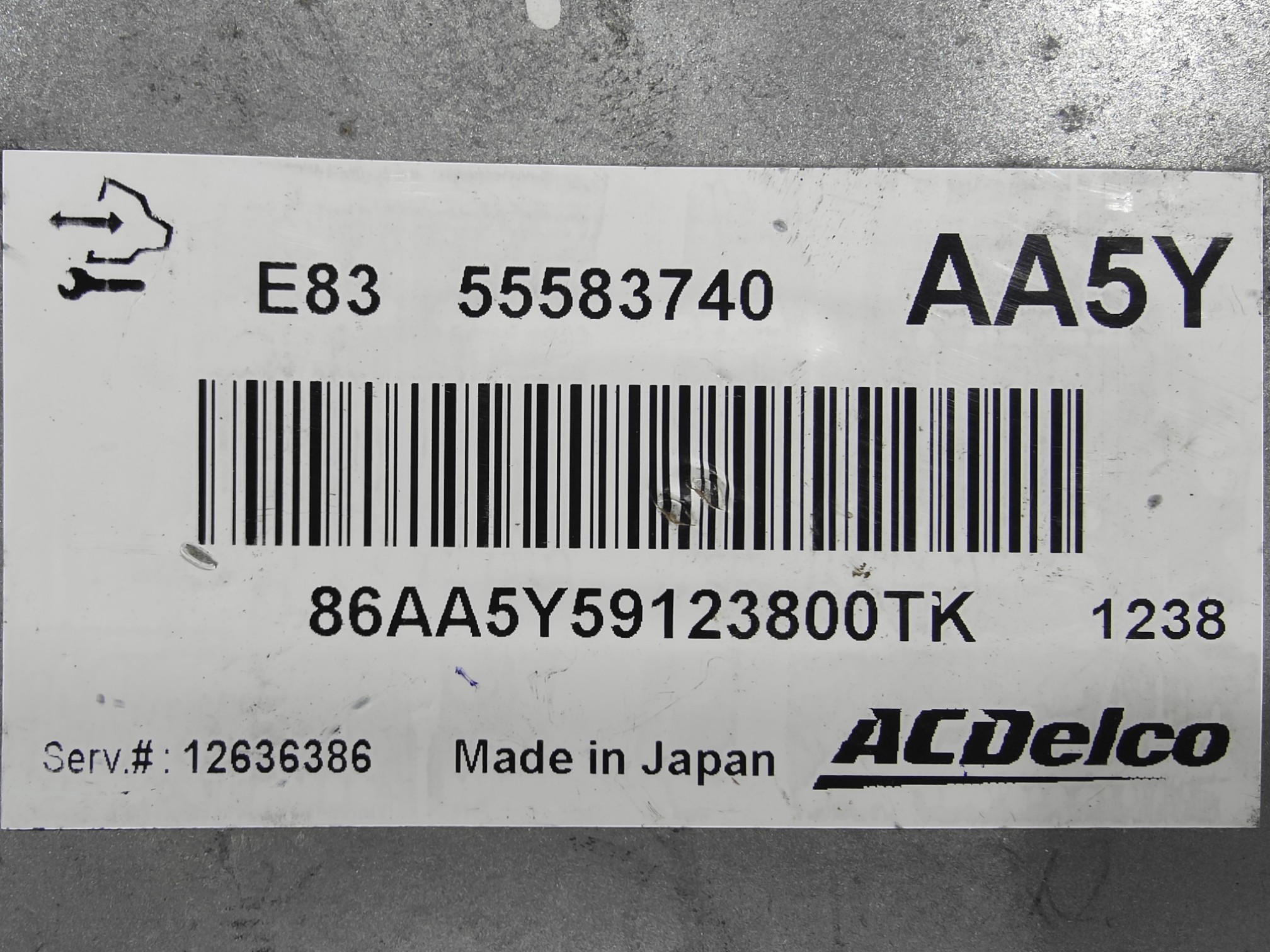 ECU de motor Opel CORSA D 1.2 16V NAFTA (MOTOR A12XER) , Ref: 8269-K3B9