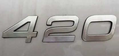 EMBLEMA «420» HOWO A7 (LOGO)
