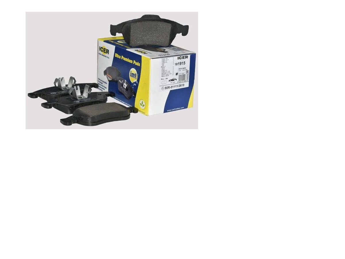 PASTILLAS FRENO DELANTERAS RENAULT DUSTER MEGANE III FLUENCE CAPTUR OROCH KANGOO CARROCERIA NUEVA [ICER]