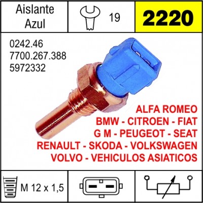 SENSOR TEMPERATURA