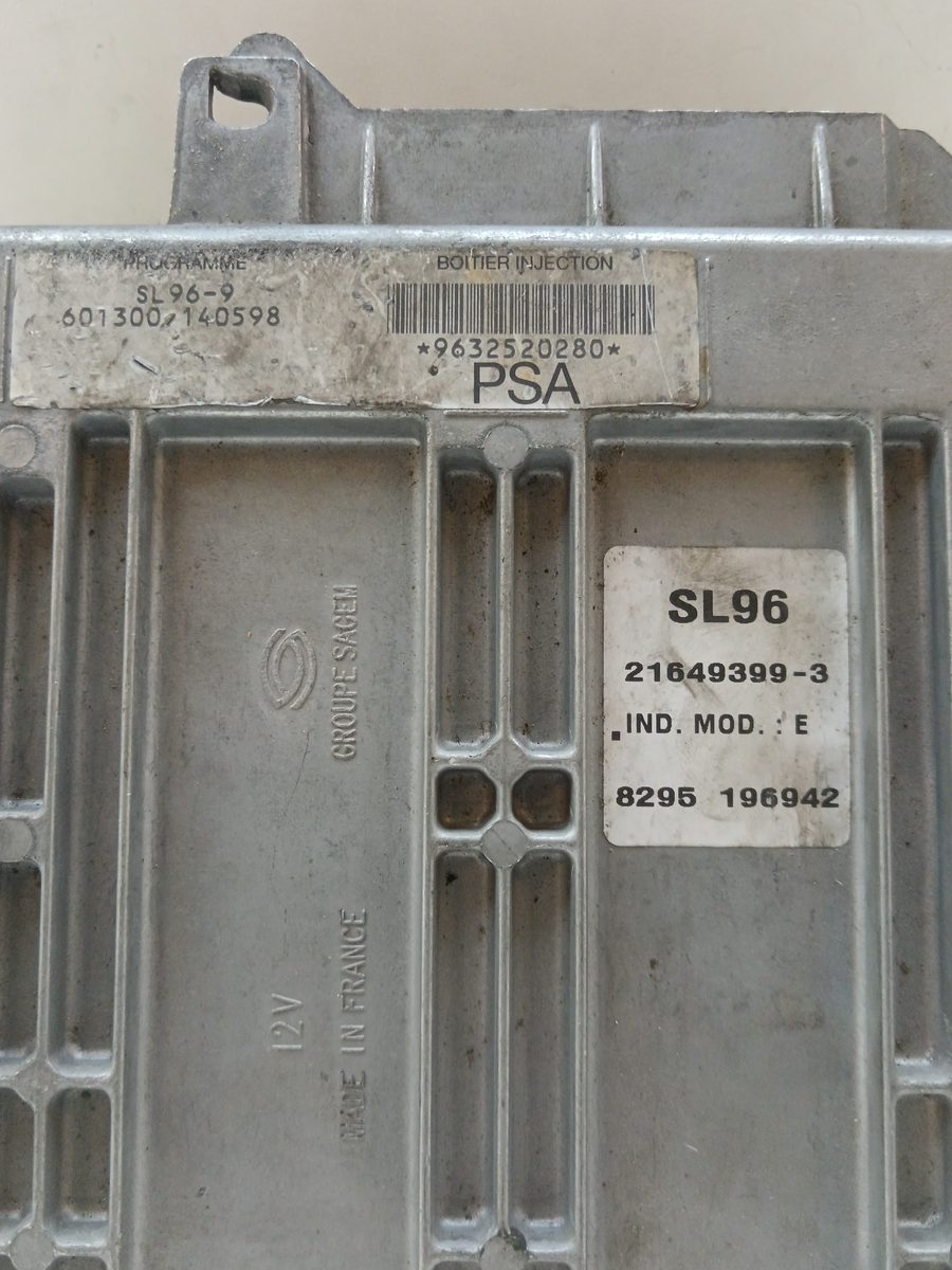 Centralita Motor Uce Peugeot 306 Berlina 3/4/5 Puertas (S2) 1997-2003 1,4 601300140598