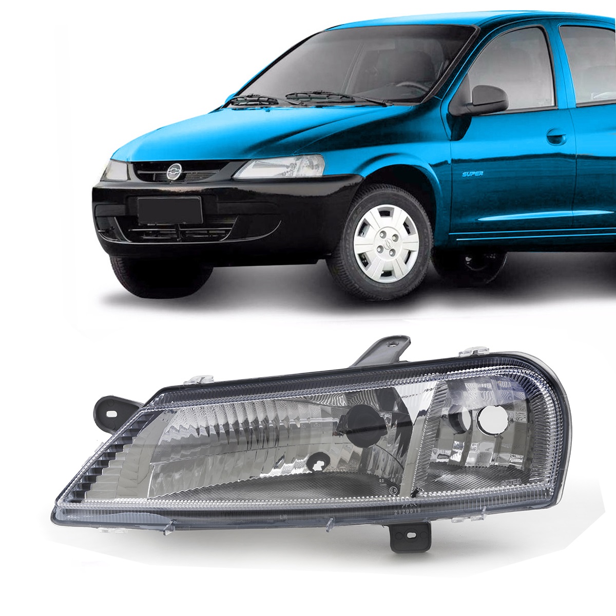 Semioptica Izquierda Chevrolet Celta 2001  2006
