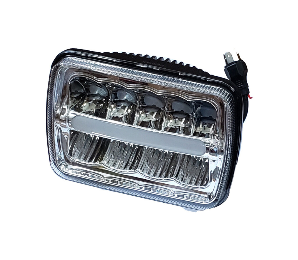 SEMIOPTICAS - LED 12V 24V ALTA Y BAJA H4 45W 17X13CM DUNCAN