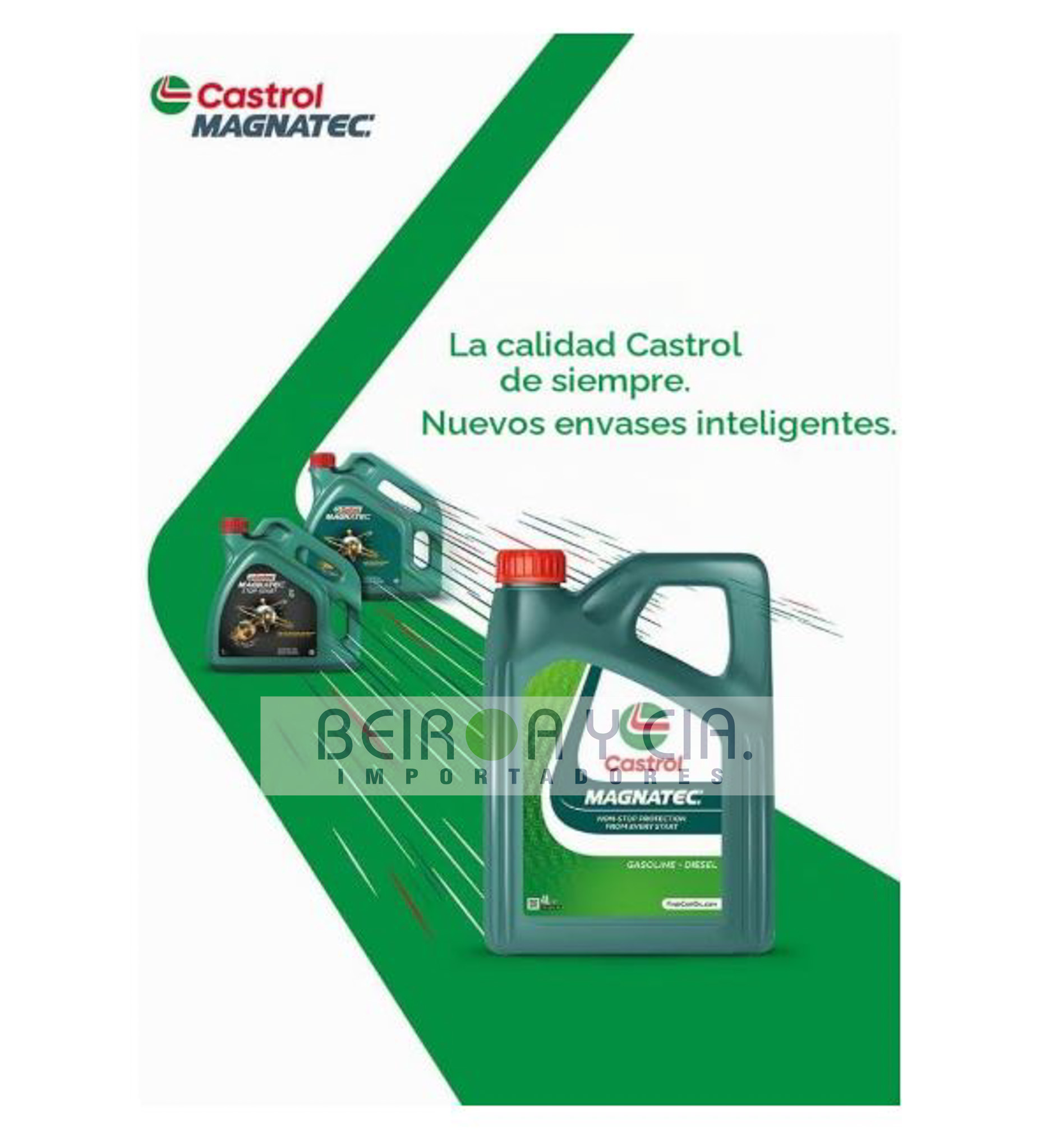 ACEITE CASTROL MAGNATEC 10W40 DIESEL 4 LITROS