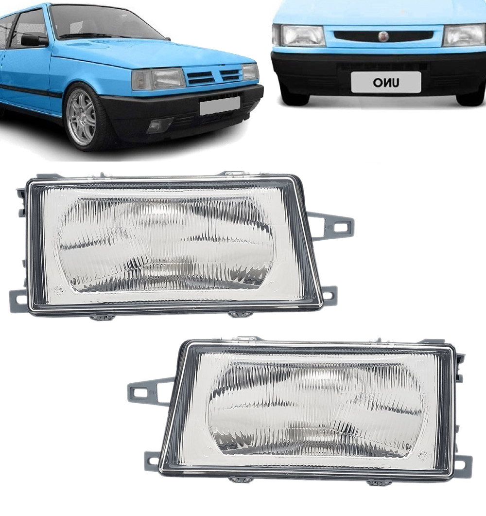 Kit 2 Semiopticas Fiat Uno Fiorino Duna Premio 1991 2003