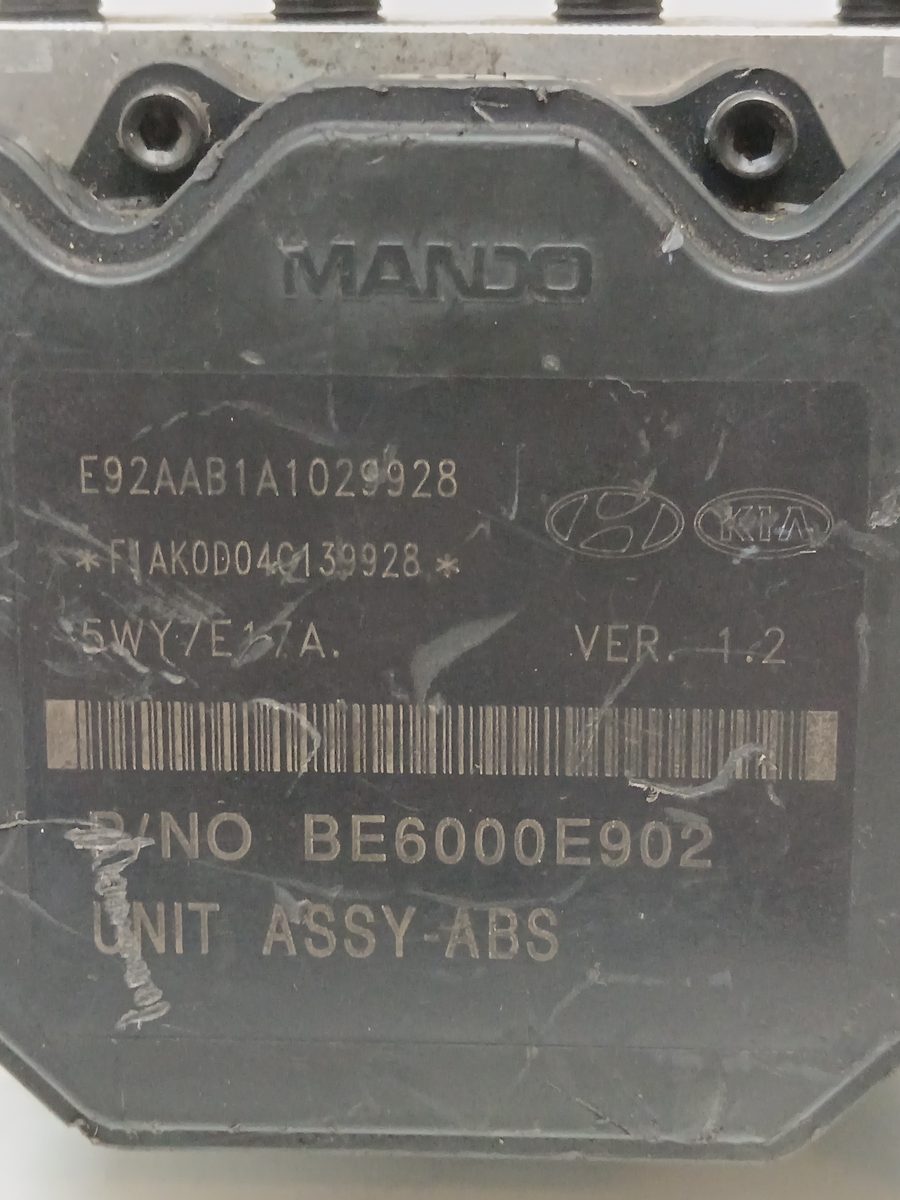 Modulo Abs Kia Rio 2005-2012 1.5 CRDi EX2 1.5L 81kW E92AAB1A1029928