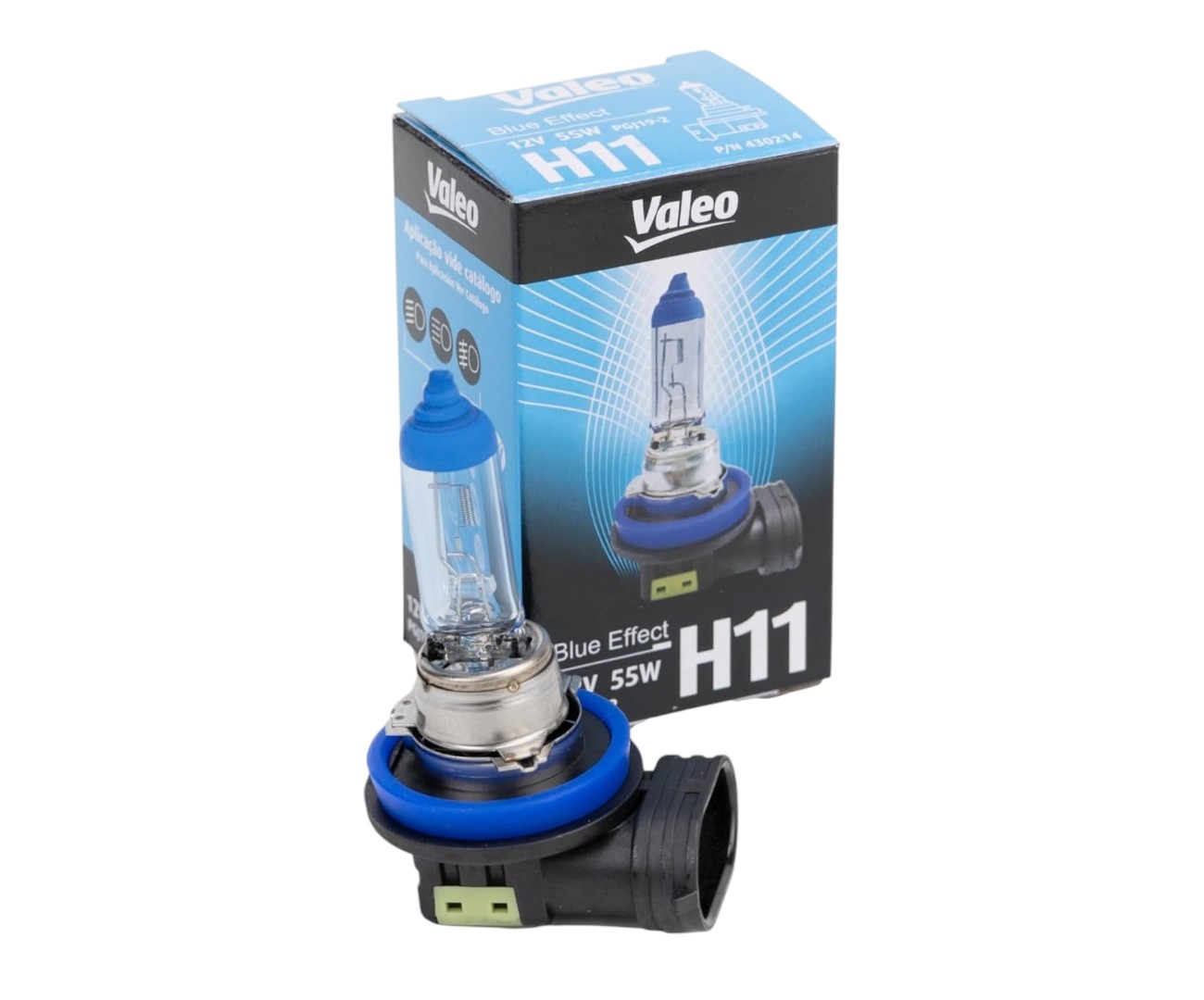 LAMPARA HALOGENA H11 12V 55W BLUE EFFECT