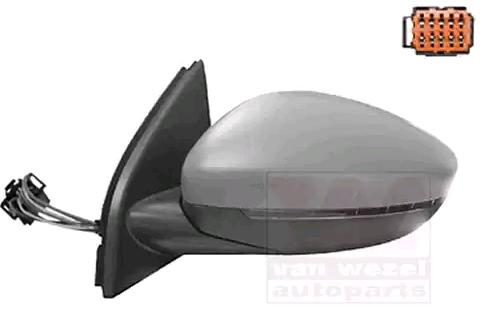 Espejo retrovisor exterior izquierdo eléctrico abatible