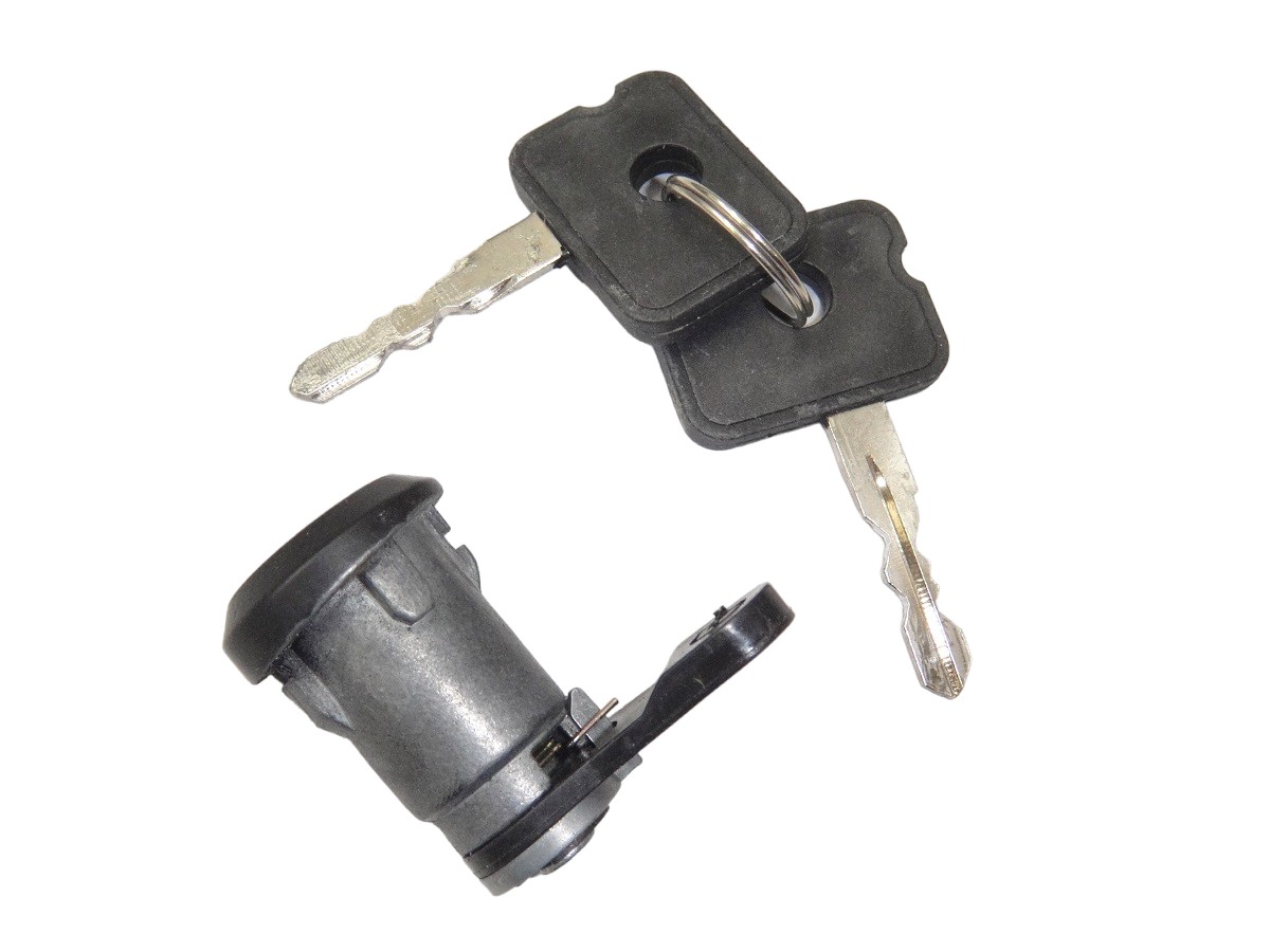 CILINDRO PUERTA IZQUIERDA CHEVETTE NEGRO (CON LLAVE)