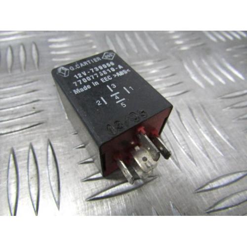 RELAY AUXILIAR RENAULT MEGANE SCENIC 5 TERMINALES  VDO 7700776810