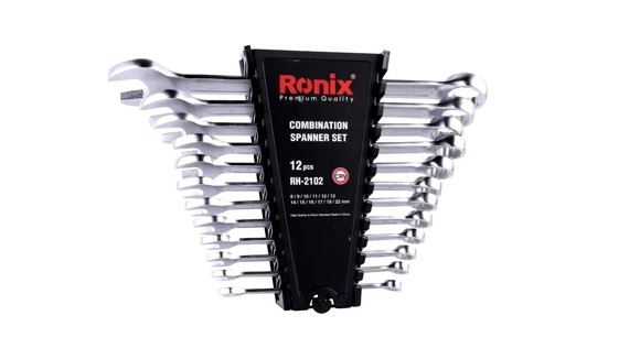 JUEGO DE LLAVES COMBINADAS RONIX DE 12 PIEZAS (6 A 24MM)