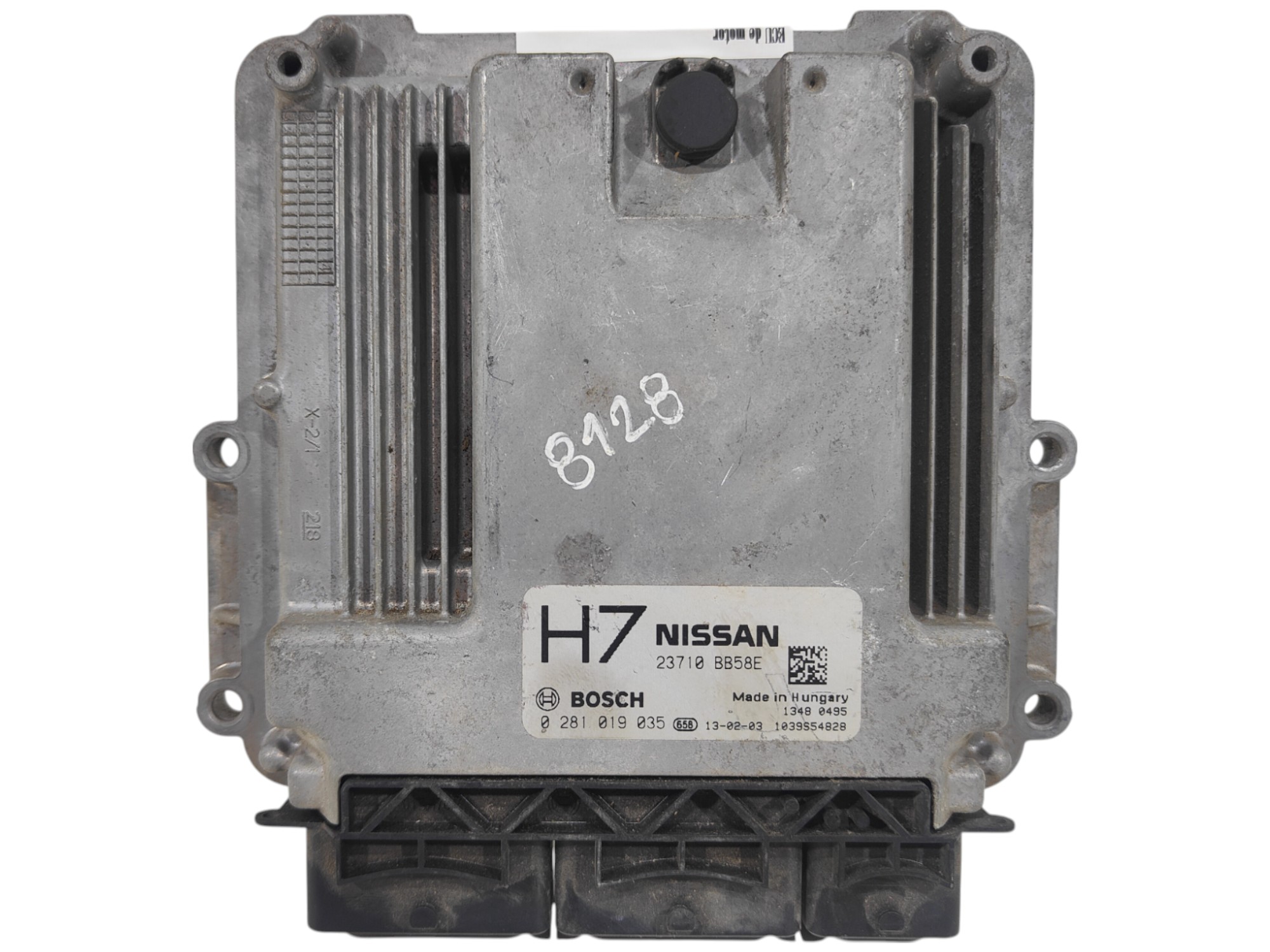 ECU de motor Nissan QASHQAI 1.6 DCI 96KW 130CV R9M 2013, Ref: 8128-K3C12