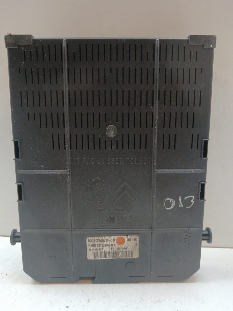 Caja Reles / Fusibles / Modulo Bsi Citroën C5 Berlina 2001-2004 2.0 HDi Magic 9658158780