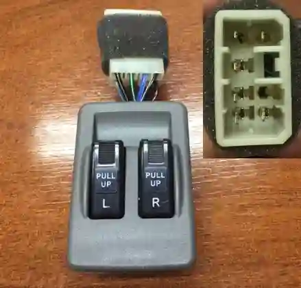 TECLA L/CRISTAL IZQ KIA PRIDE WAGON (5 CABLES)