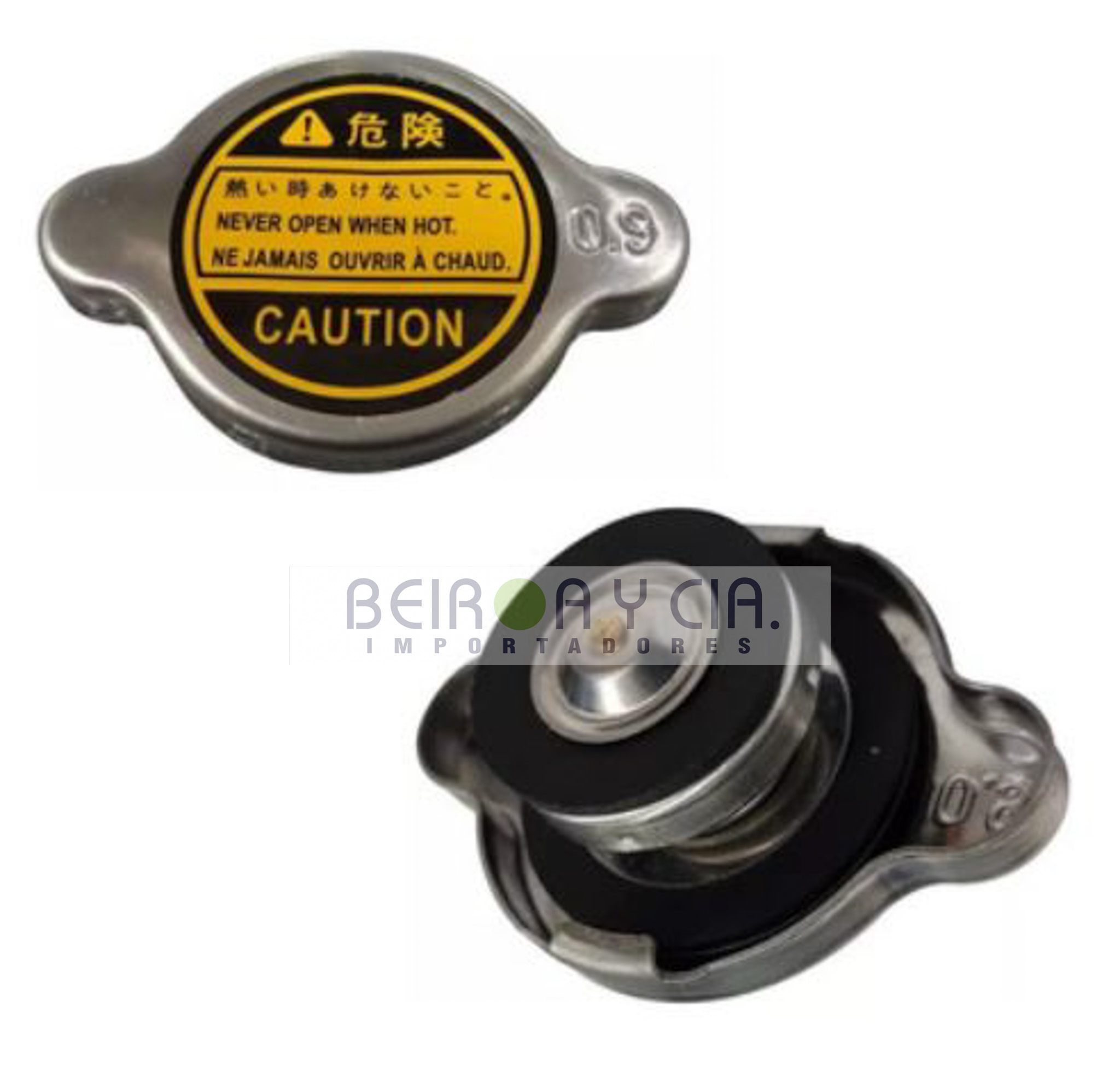 TAPON RADIADOR JAPONES 0.9 LBS C/MENB.GOMA