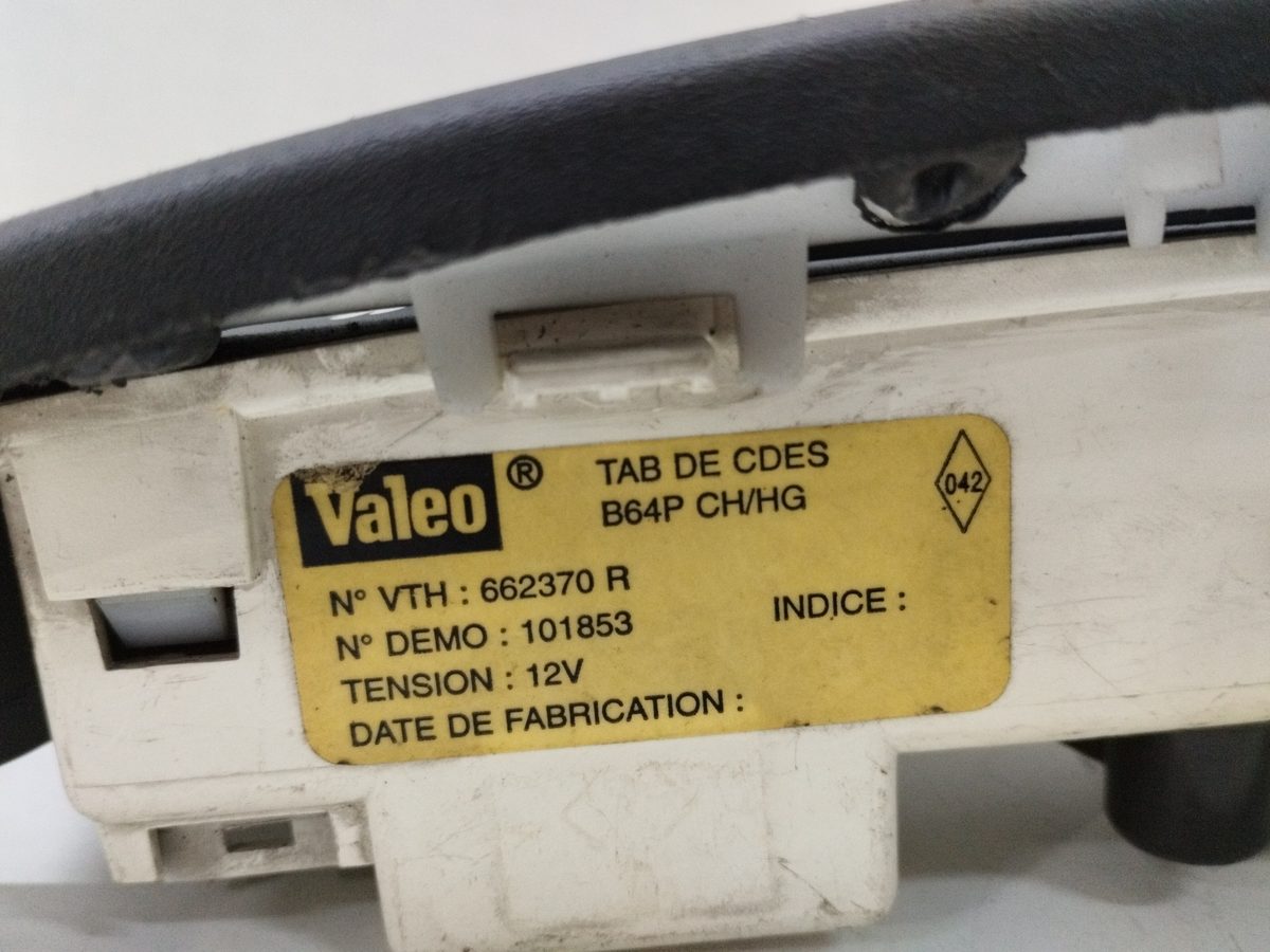 Comandos De Calefacción Renault Megane I Berlina Hatchback (BA0) 1995-1999 662370R