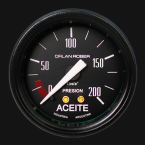 INST. OROBER 615H200 MANOM. ACEITE MEC.200 LBS