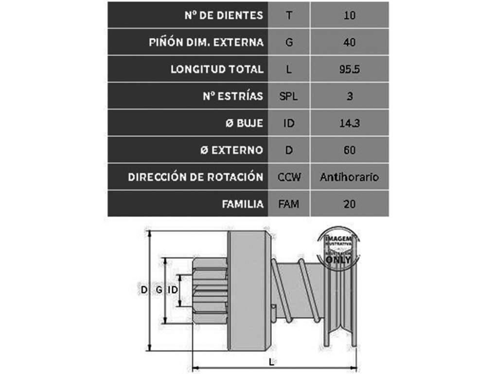 Bendix de arranque