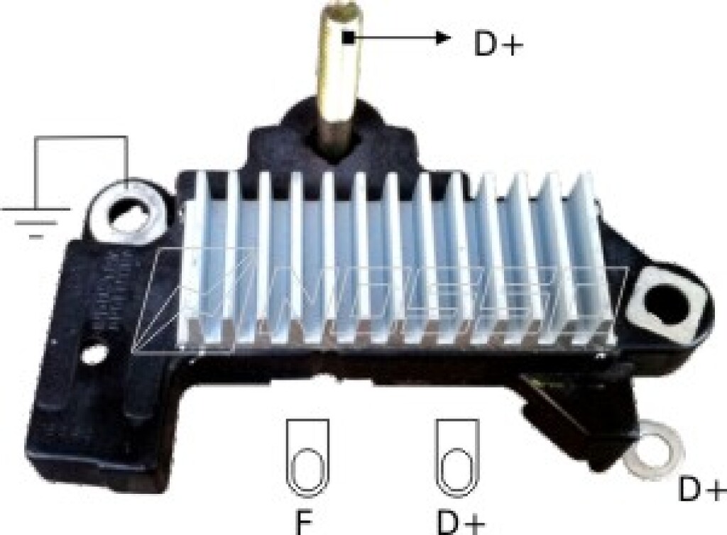 REGULADOR VOLTAJE CITROEN - PEUGEOT PRESTOLITE 306-405-GOL 1.6 NOSSO
