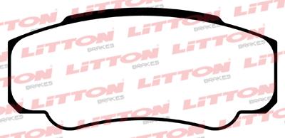 PASTILLAS FRENO TRASERAS PEUGEOT CITROEN BOXER JUMPER ARGENTINAS [LITTON]