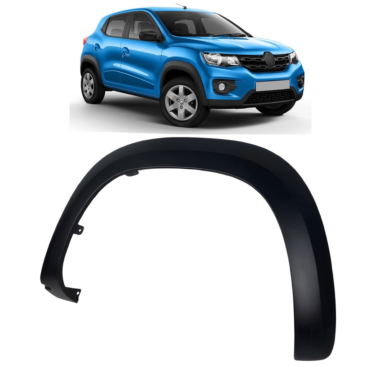 Moldura Fender De Guardabarro Derecho Renault Kwid 2017/