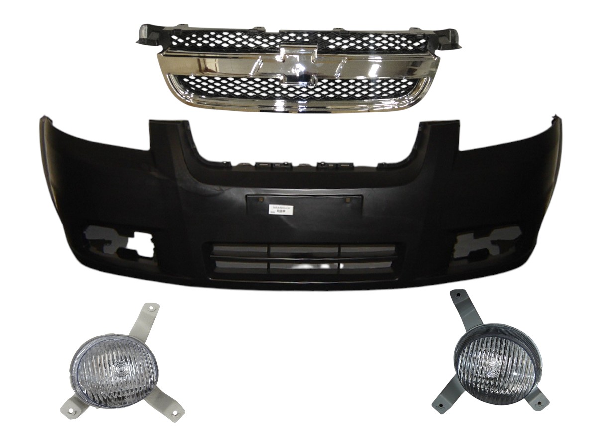 KIT PARAGOLPE DELANTERO CHEVROLET AVEO 1.6 2008/2011 CHINO