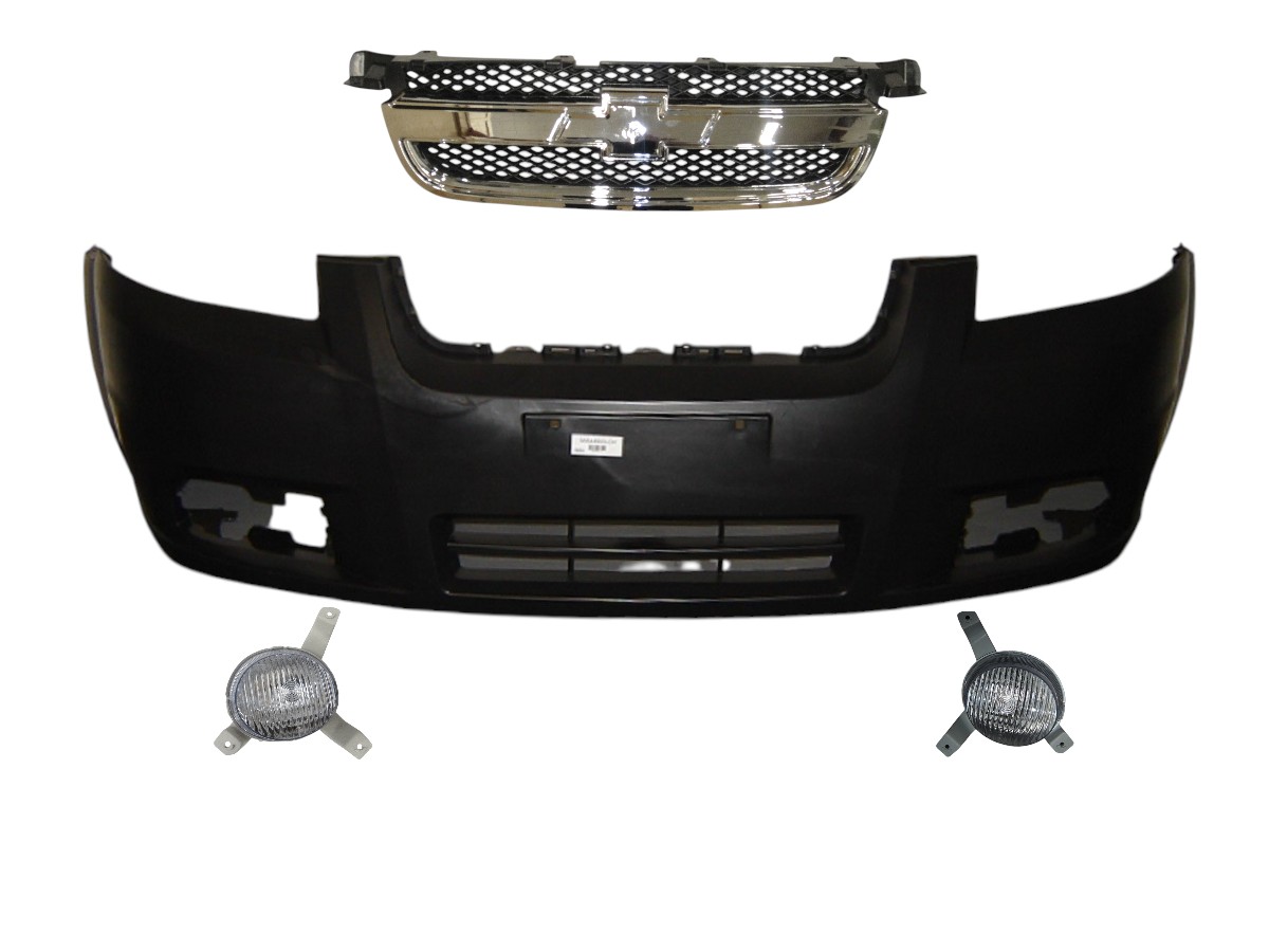 KIT PARAGOLPE DELANTERO CHEVROLET AVEO 1.6 2008/2011 CHINO