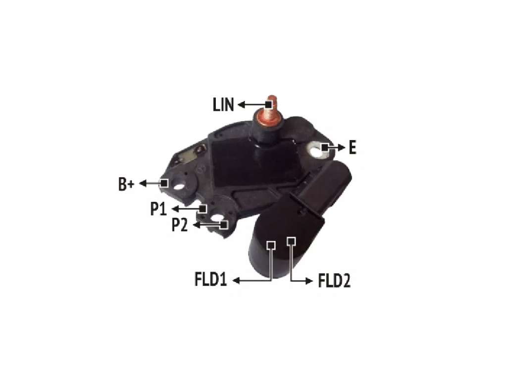 REGULADOR ALTERNADOR VALEO FO FIESTA 1.6 14/../MA/VO/ETC.