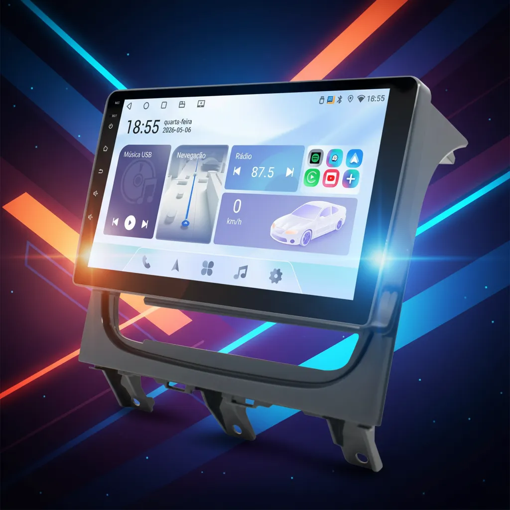 Central Multimedia Android 14 de 9″ para Fiat Strada (2013 a 2019) – 4GB RAM | 64GB | CarPlay y Android Auto Inalámbricos