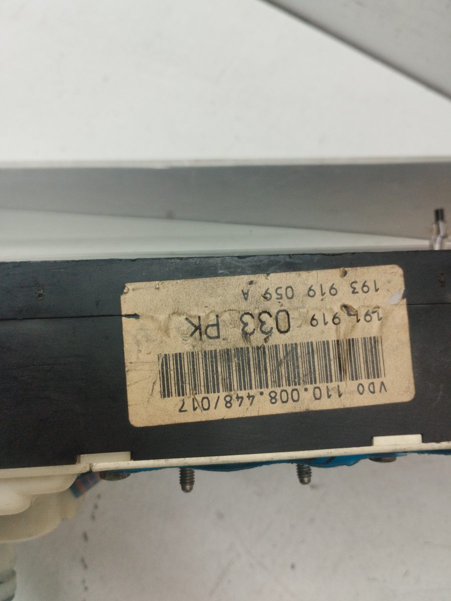 Tablero de Instrumentos Volkswagen Golf II (191/193) desde 1983 191919033PK