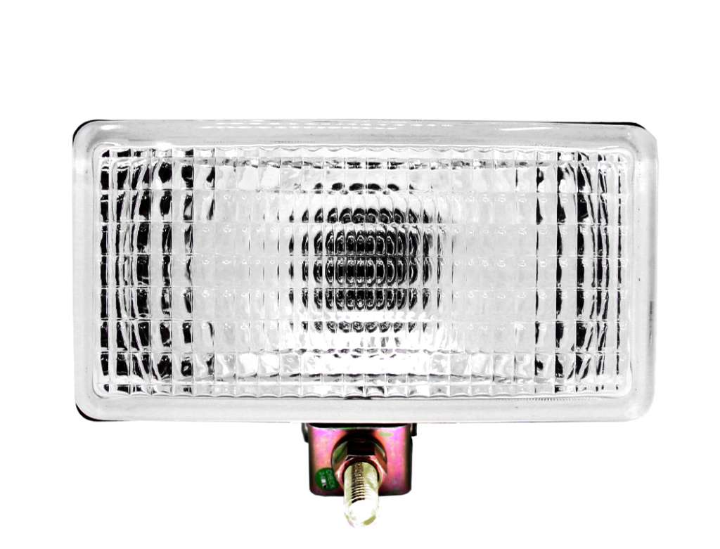 Faro auxiliar rectangular rayado universal