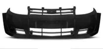 PARAGOLPE DEL FORD KA 08-12 (NEGRO LISO)